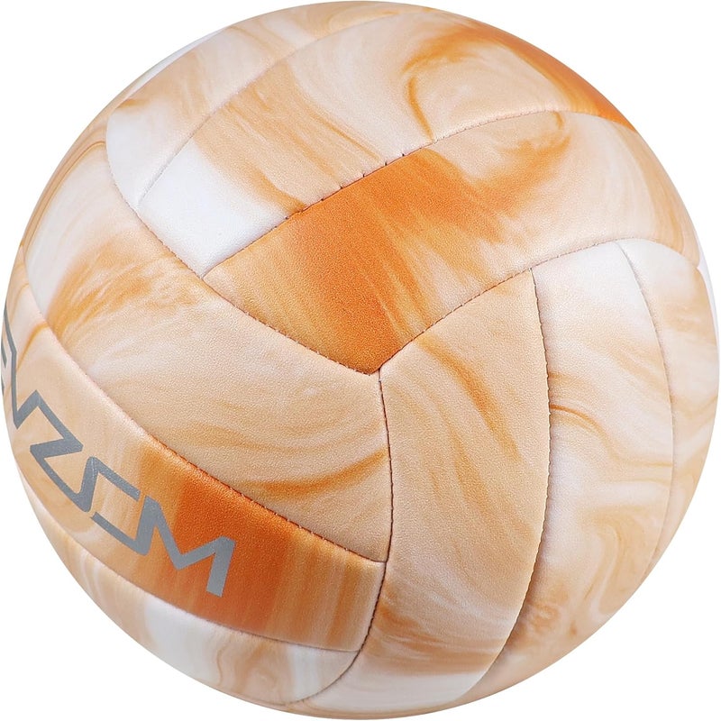 EVZOM Super Soft Volleyball Beach Volleyball Official Size 5 for Outdoor/Indoor/Pool/Gym/Training Premium Volleyballs Equipment Durability Stability Sports Ball - Image 3